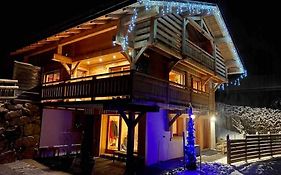 Androsace Appartement Dans Chalet Bois Avec Jacuzzi Privatif Terrasse Et Vue Montagne
